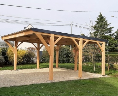 Realisation carport