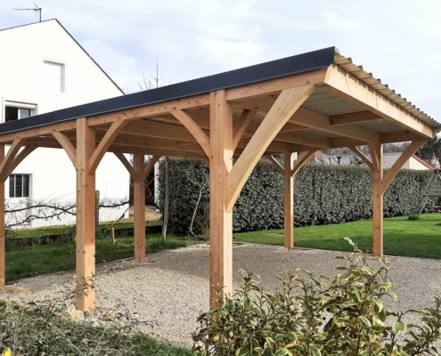 Realisation carport